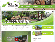 Tablet Screenshot of elitelandscapehavasu.com